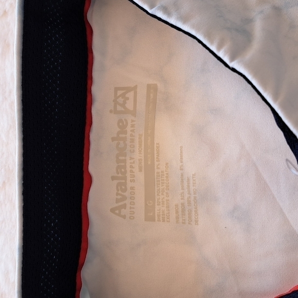 Avalanche Outdoor Supply Co Mens BLUE Button Down Short Sleeve NEW Large - Picture 6 of 9